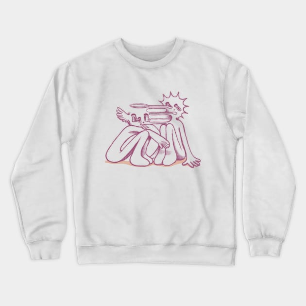 Too much space juice Crewneck Sweatshirt by Plastiboo